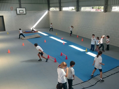 Interior Del Gimnasio